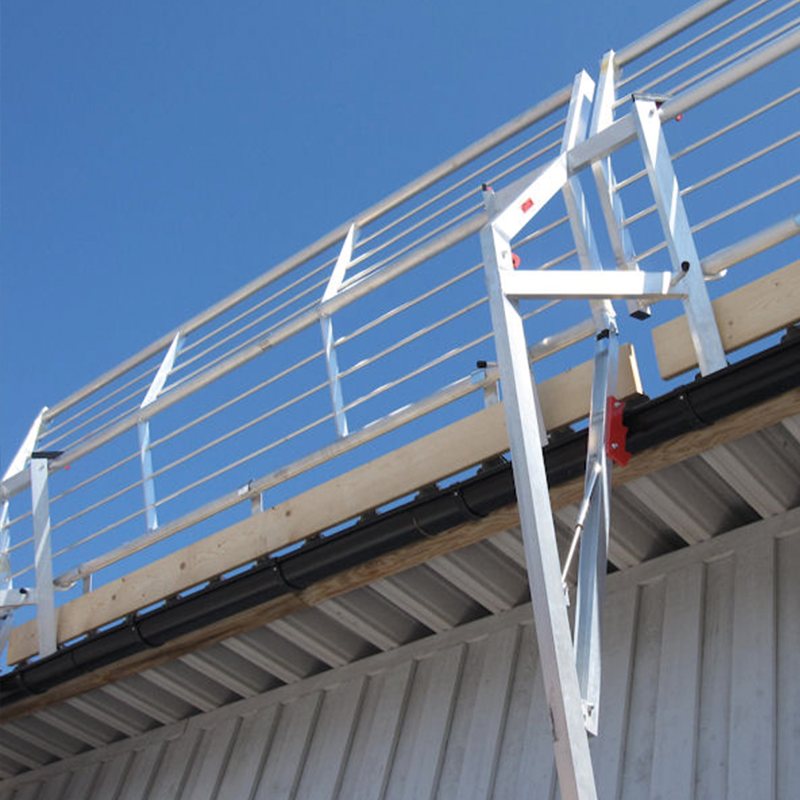 RSS Roof Safety System Parapetto Anticaduta Con Fissaggio Senza 